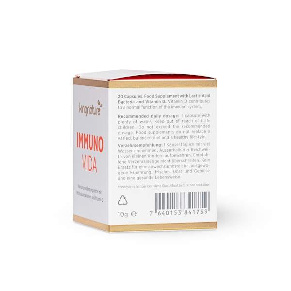 Immunaktivierung Immuno Vida Milchsäurebakterien-Kulturen Immunmodulation Immuno Vida kaufen