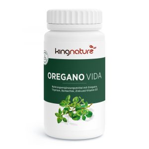 Oregano Vida Dose von kingnature Vorderseite
