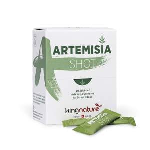 kingnature, Artemisia, bio, Artemisia annua, biologischer Anbau, Schweizer Produkt, Artemisiakraut, Spezialzüchtung, hohe Wirkstoffkonzentration, Pflanze, sekundäre Pflanzenstoffe, Polyphenole, Artemisinin, Bio-Produkt, hochwertiger Rohstoff, vegan, Top-Qualität, Beifussgewächs, Busch, über 240 sekundäre Pflanzenstoffe, frei von Aloin, starke Wirkung, 100% natürlich, Nahrungsergänzungsmittel, Granulat, Direkteinnahme, 20 Sticks, Nahrungsergänzungsmittel, einfache Dosierung, für leichteres Schlucken, praktisch, Artemisia Granulat